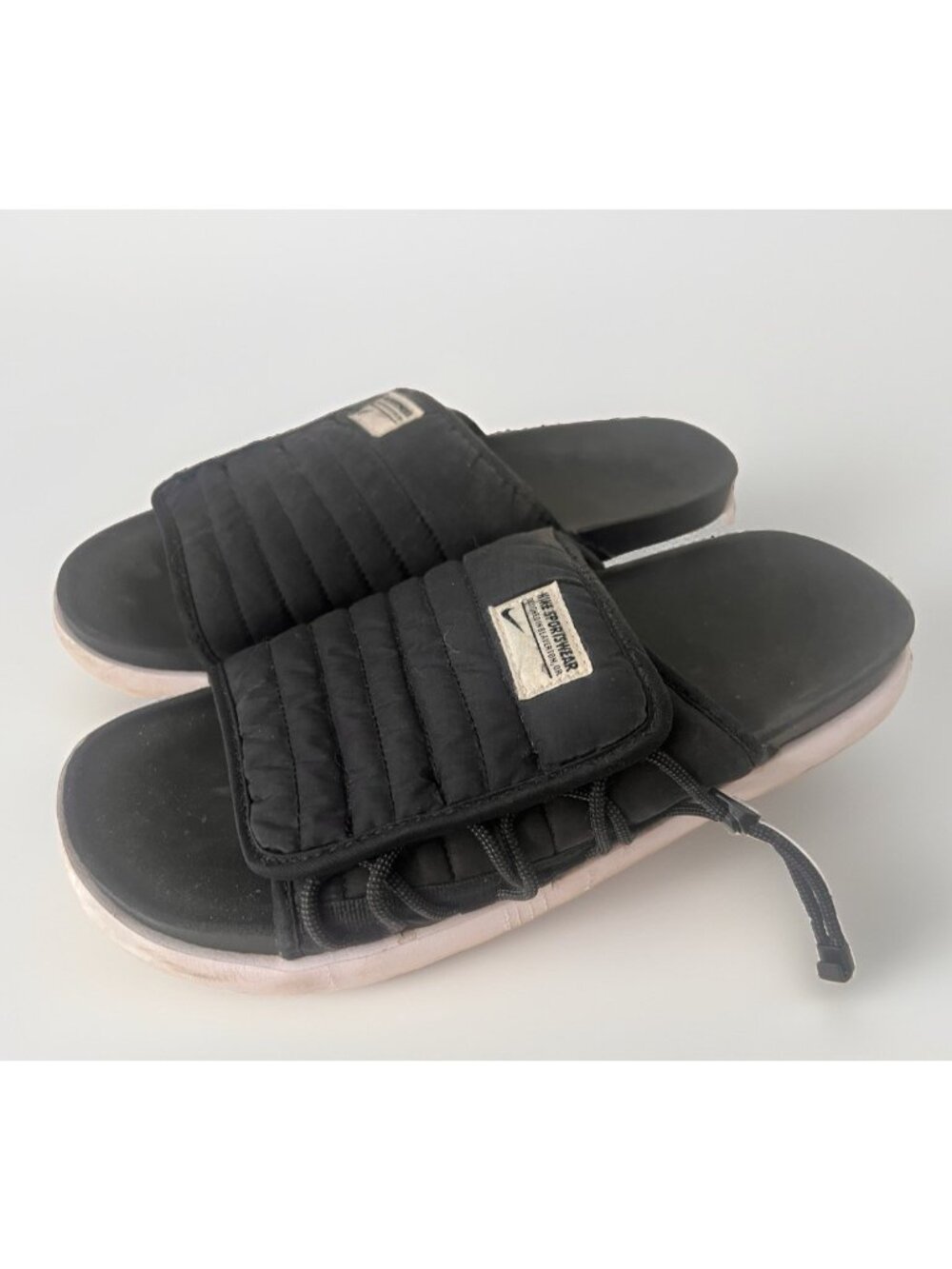 Nike Asuna 2 Men's Size 13 Slides Black Slip On Comfort Sandals DJ3388-001